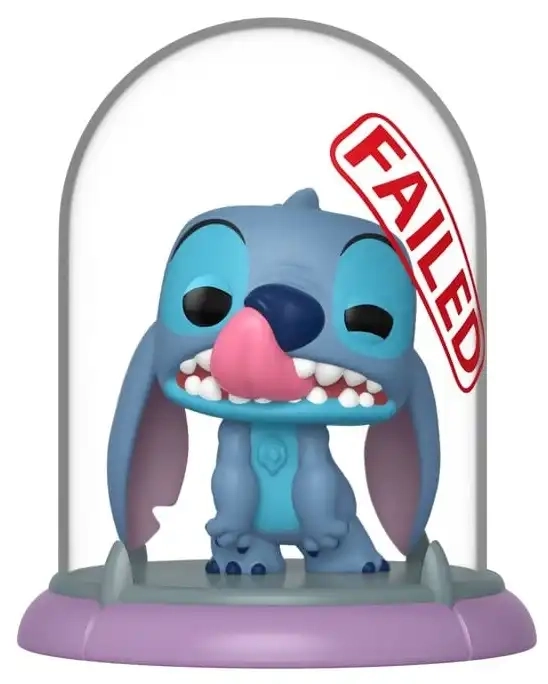 Disney Stitch - Funko POP! Deluxe Stitch Experiments Vinylfigur 9 cm