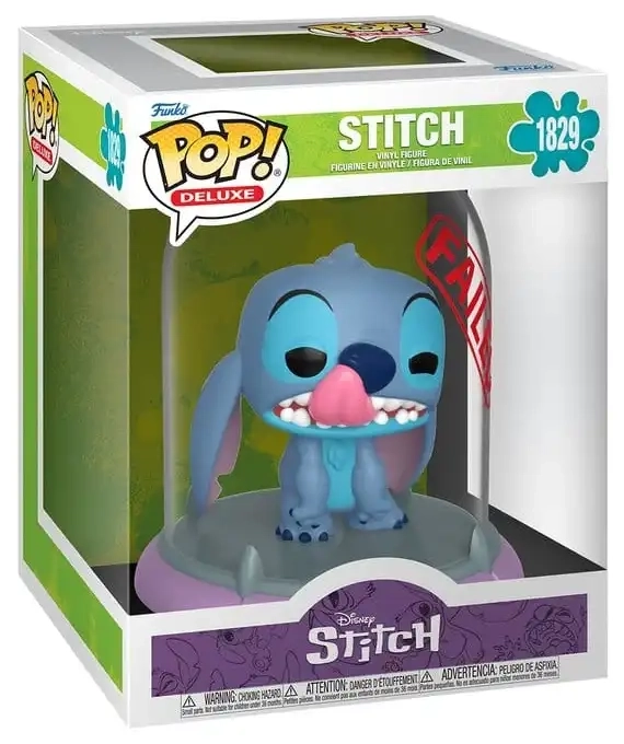 Disney Stitch - Funko POP! Deluxe Stitch Experiments Vinylfigur 9 cm