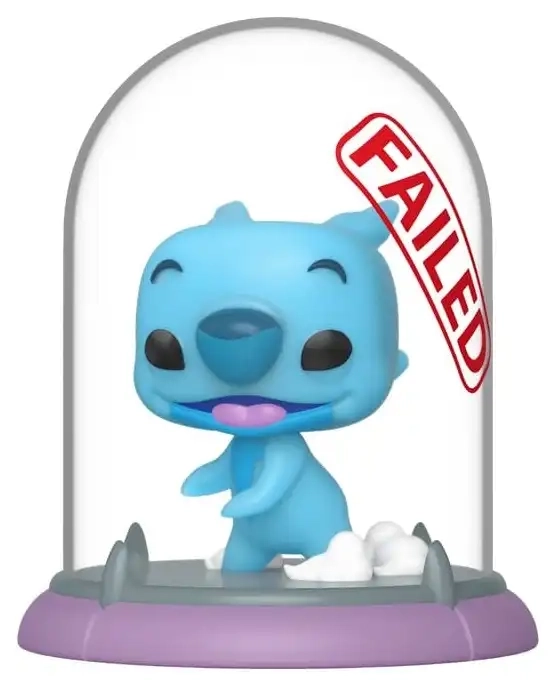 Disney Stitch - Funko POP! Deluxe Slushy Vinylfigur 9 cm