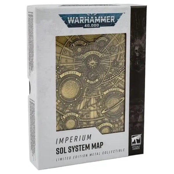Warhammer 40,000 - Imperium Sol System Metallkarte Limited Edition