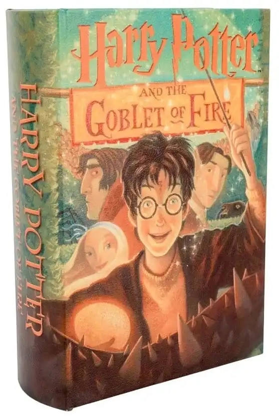 Harry Potter - Feuerkelch Aufbewahrungsbox im Buchdesign