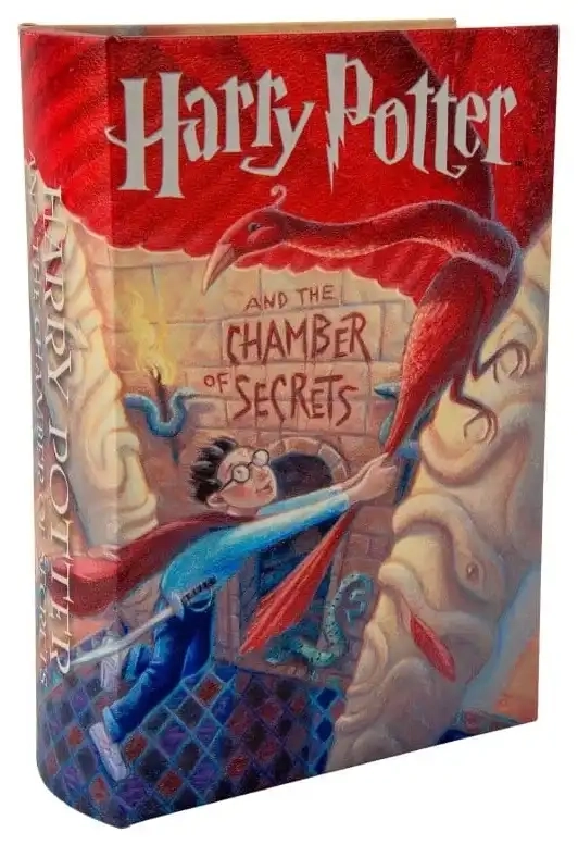 Harry Potter - Kammer des Schreckens Aufbewahrungsbox im Buchdesign