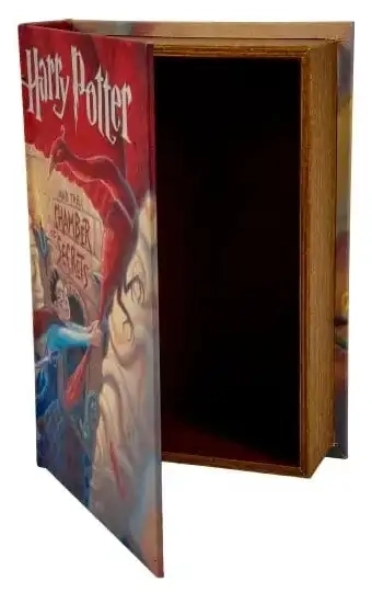 Harry Potter - Kammer des Schreckens Aufbewahrungsbox im Buchdesign