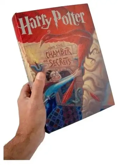 Harry Potter - Kammer des Schreckens Aufbewahrungsbox im Buchdesign