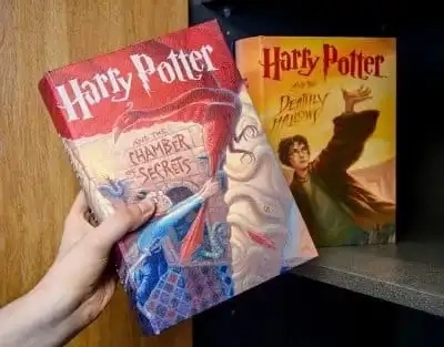 Harry Potter - Kammer des Schreckens Aufbewahrungsbox im Buchdesign