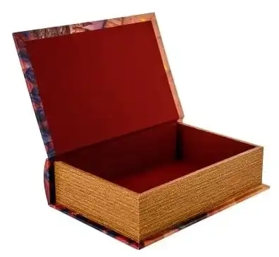 Harry Potter - Stein der Weisen Aufbewahrungsbox im Buchdesign