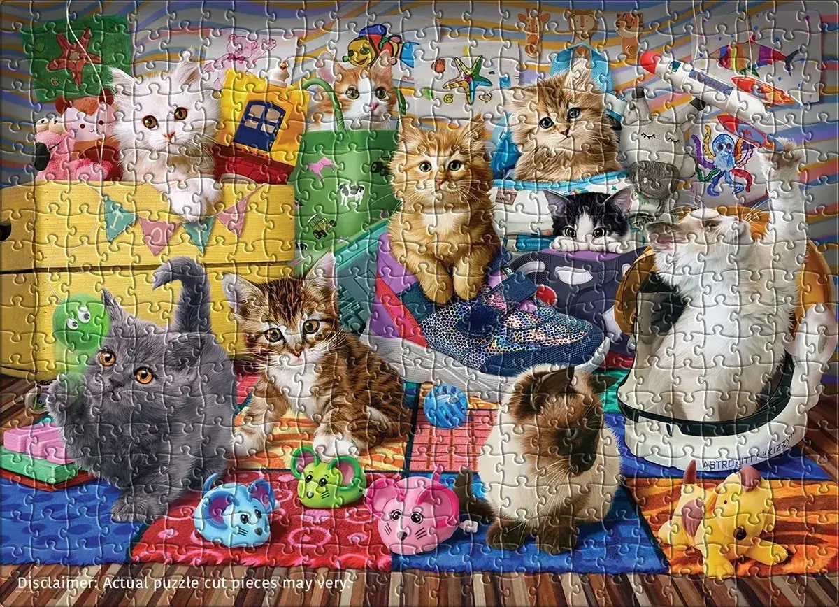 Kätzchen Spielzeit - 500 Teile XXL
