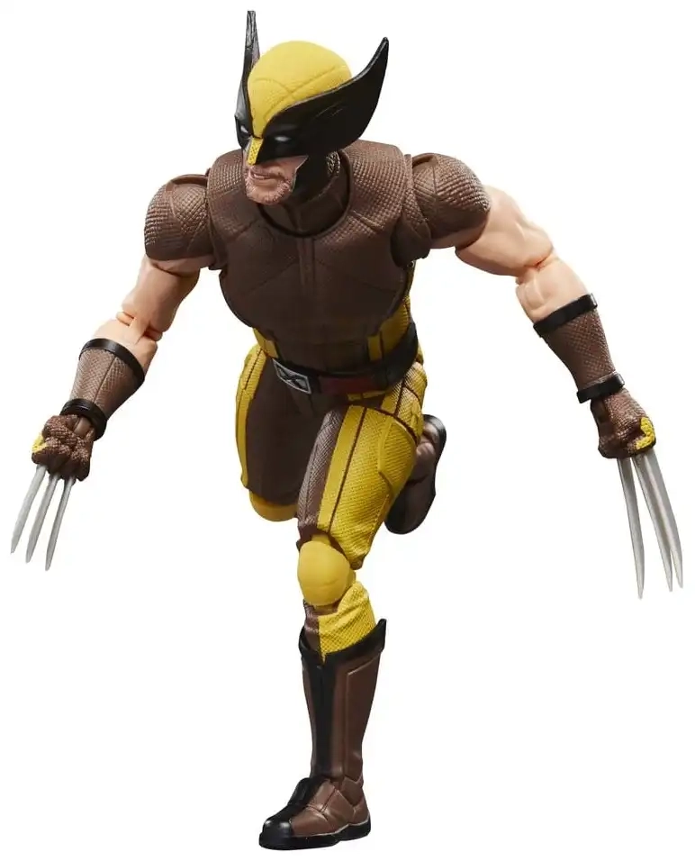 Deadpool & Wolverine - Wolverine (Brown Suit) Marvel Legends Actionfigur - 15 cm