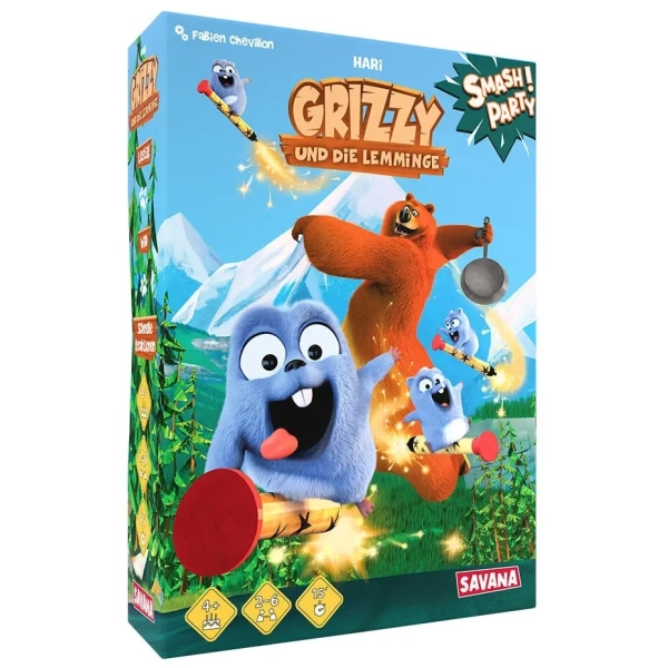 Smash Party - Grizzy und die Lemminge - DE