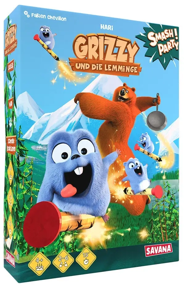 Smash Party - Grizzy und die Lemminge - DE