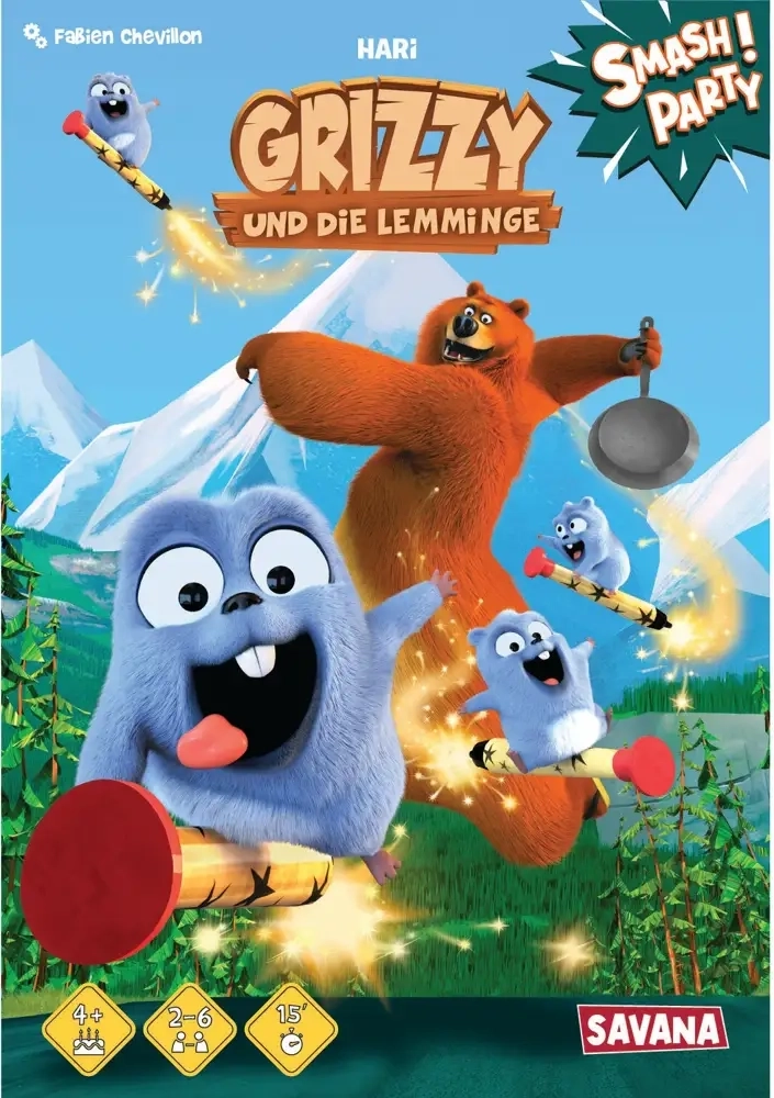 Smash Party - Grizzy und die Lemminge - DE
