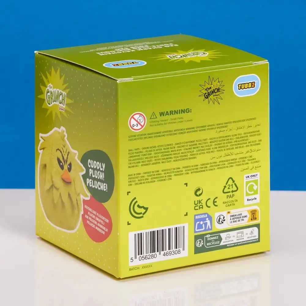 The Grinch Tubbz Plüsch-Taschenanhänger