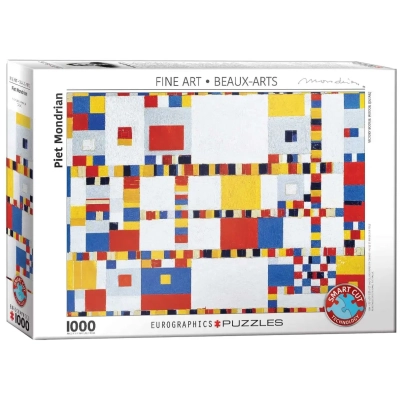 Mondrian: Victory Boogie Woogie (Detail)