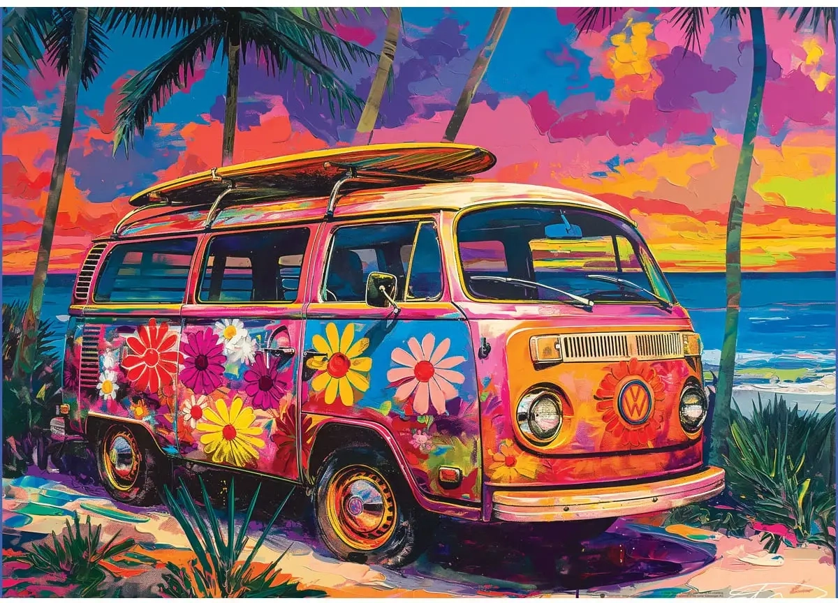 VW Bayside - 500 grosse Teile