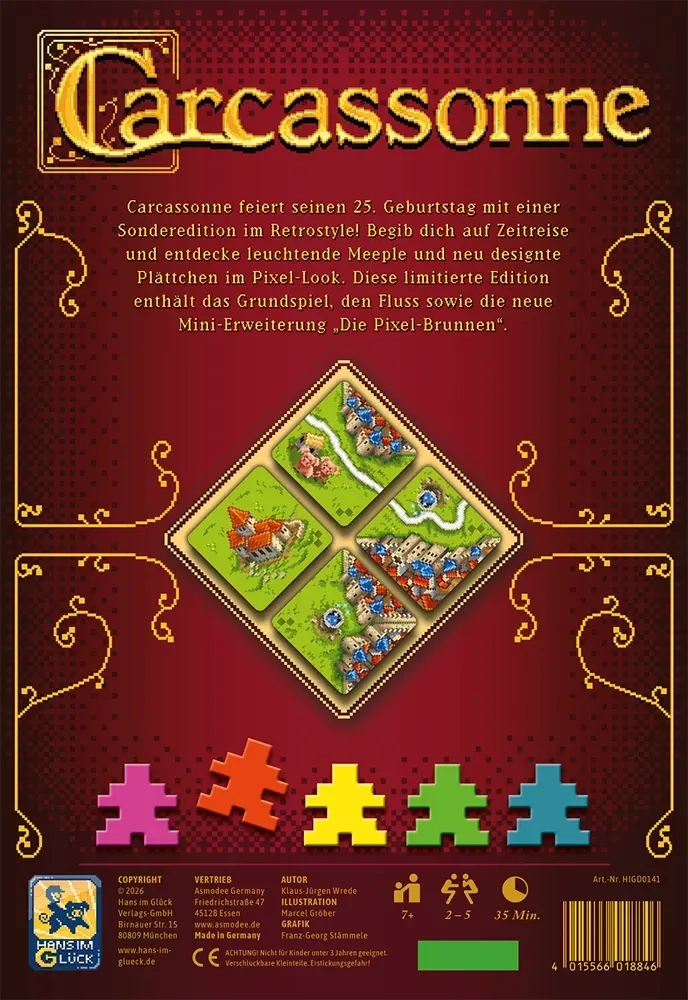 Carcassonne - 25 Jahre Jubiläumsedition - DE