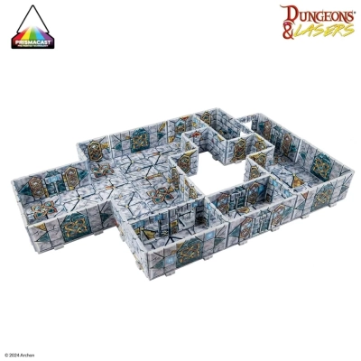 Dungeons & Lasers: Halls of Ancestors - vorbemalt - 54 Teile