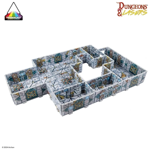 Dungeons & Lasers: Halls of Ancestors - vorbemalt - 54 Teile