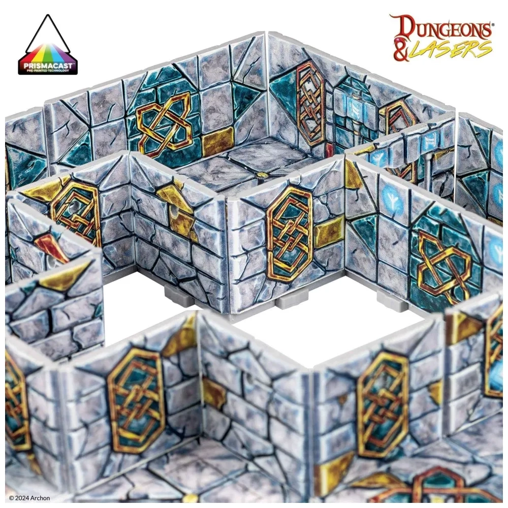 Dungeons & Lasers: Halls of Ancestors - vorbemalt - 54 Teile