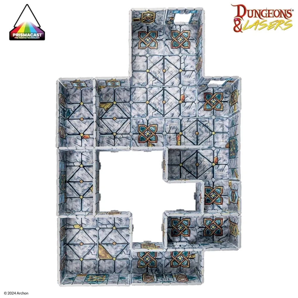 Dungeons & Lasers: Halls of Ancestors - vorbemalt - 54 Teile