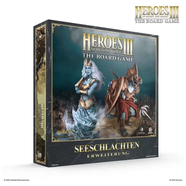 Heroes of Might & Magic III: The Board Game - Seeschlachten - Erweiterung - DE