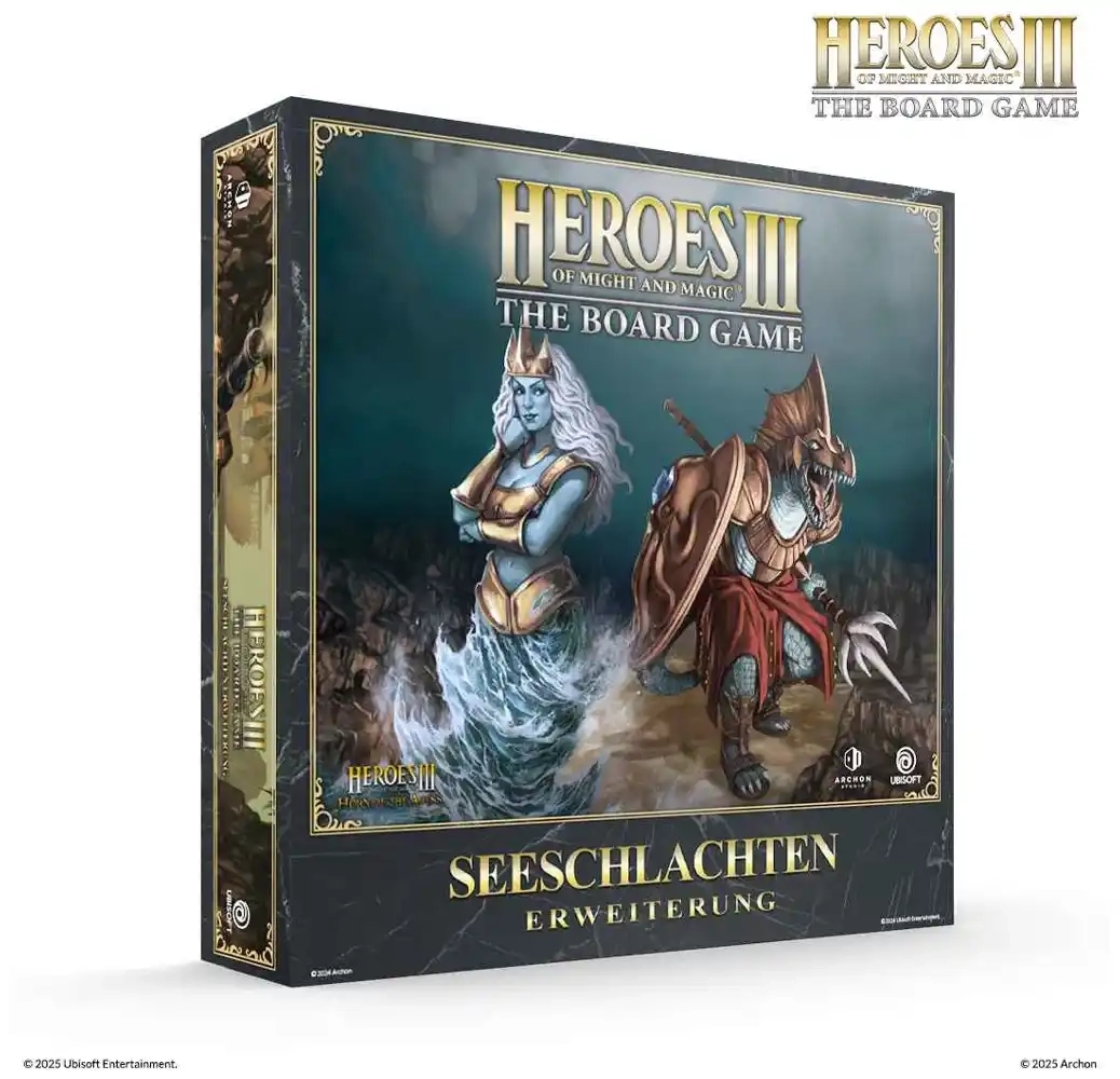 Heroes of Might & Magic III: The Board Game - Seeschlachten - Erweiterung - DE