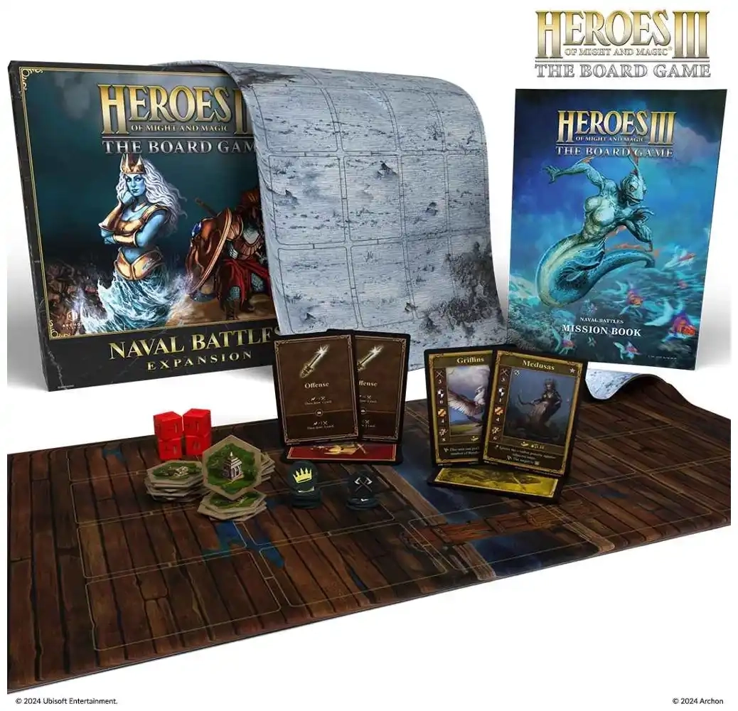 Heroes of Might & Magic III: The Board Game - Seeschlachten - Erweiterung - DE