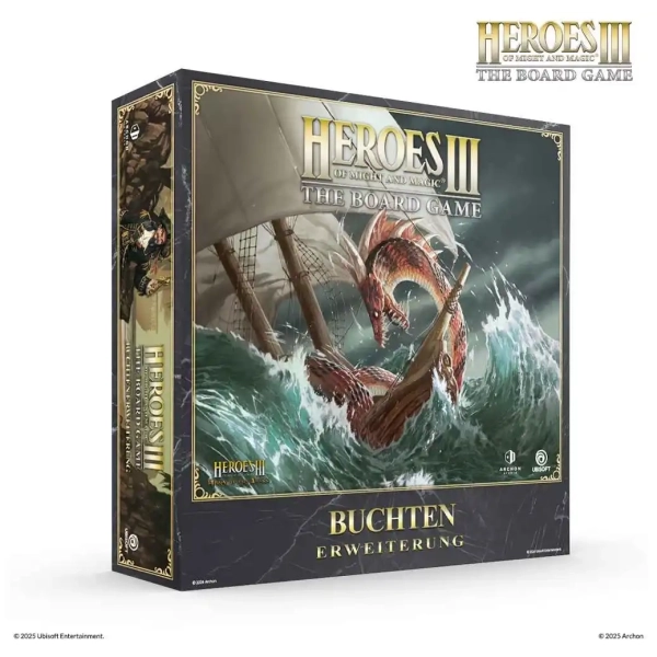 Heroes of Might & Magic III: The Board Game - Buchten - Erweiterung - DE