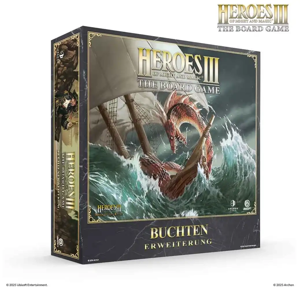Heroes of Might & Magic III: The Board Game - Buchten - Erweiterung - DE