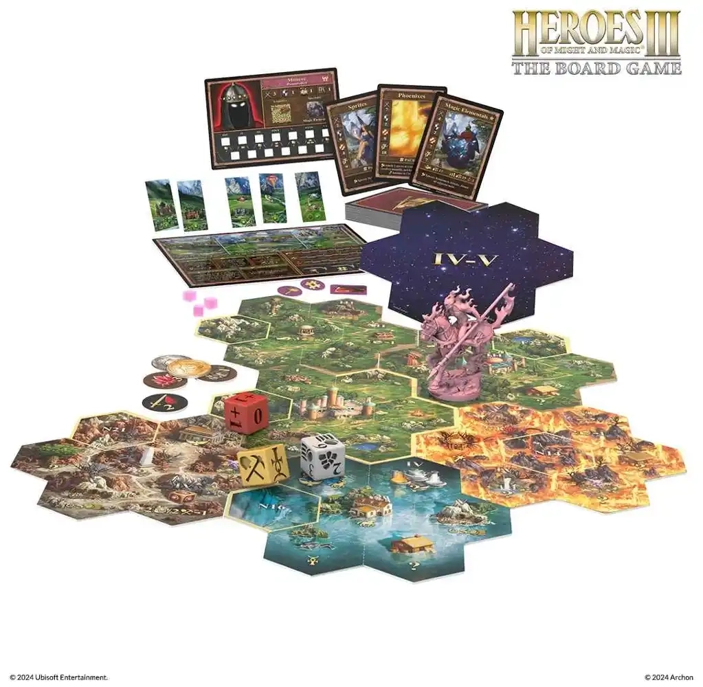 Heroes of Might & Magic III: The Board Game - Konflux - Erweiterung - DE