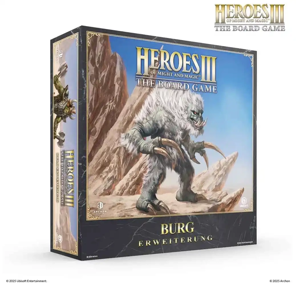 Heroes of Might & Magic III: The Board Game - Burg - Erweiterung - DE