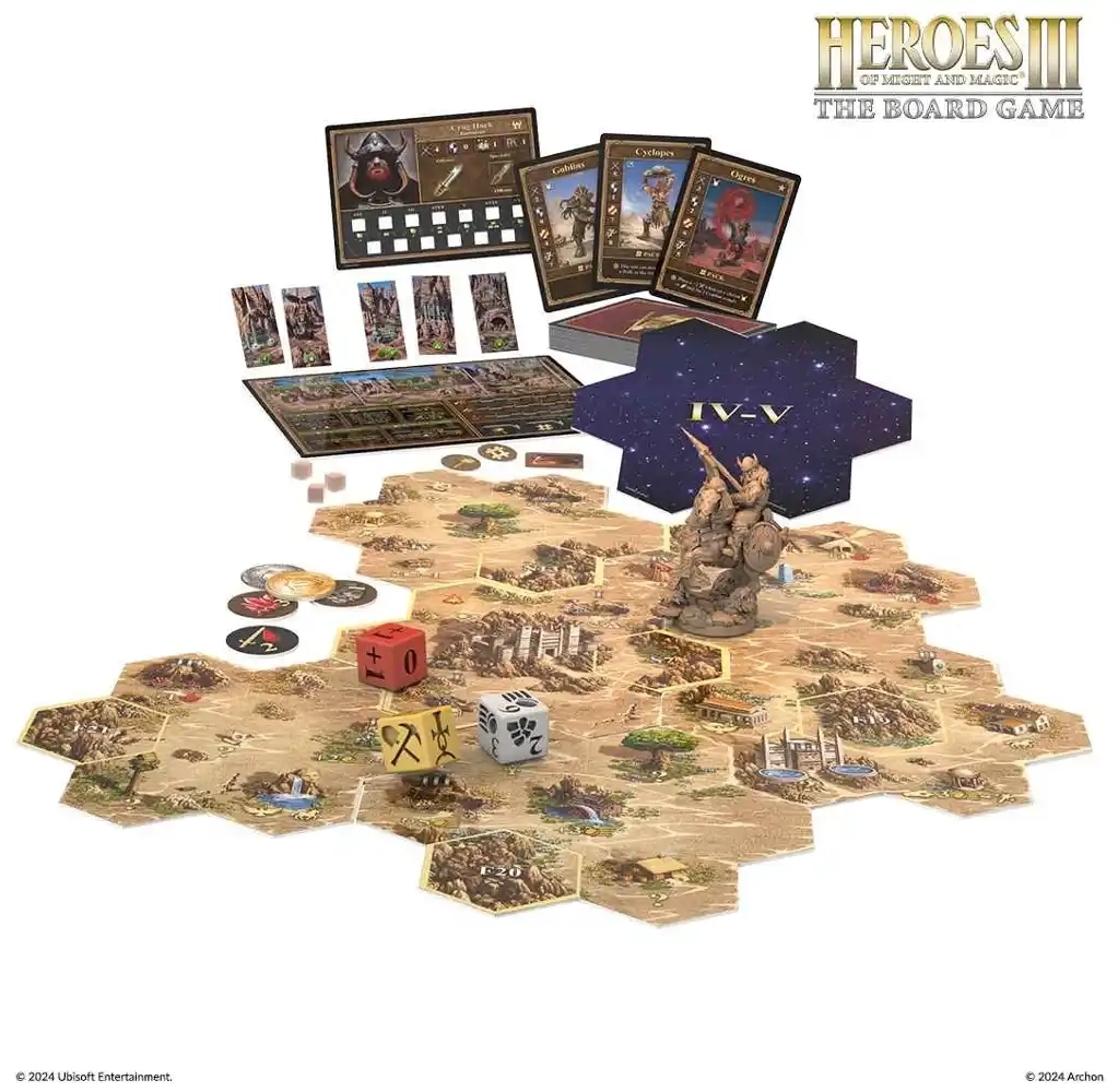 Heroes of Might & Magic III: The Board Game - Burg - Erweiterung - DE