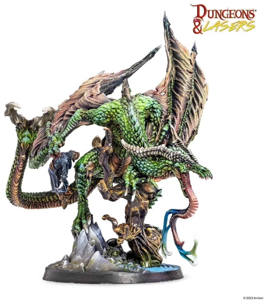 Dungeons & Lasers: Wyvern - Miniaturbausatz