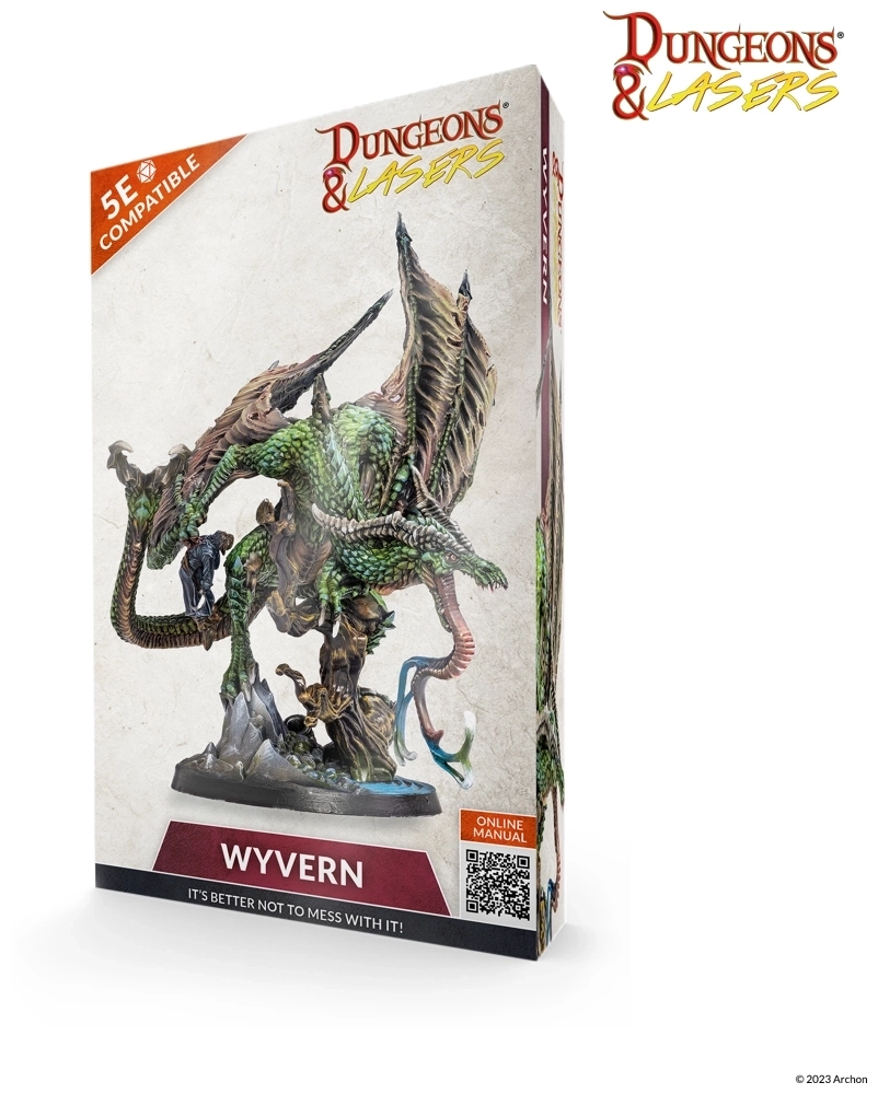 Dungeons & Lasers: Wyvern - Miniaturbausatz