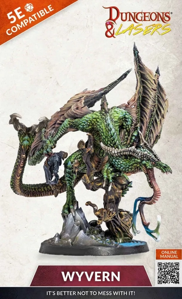 Dungeons & Lasers: Wyvern - Miniaturbausatz