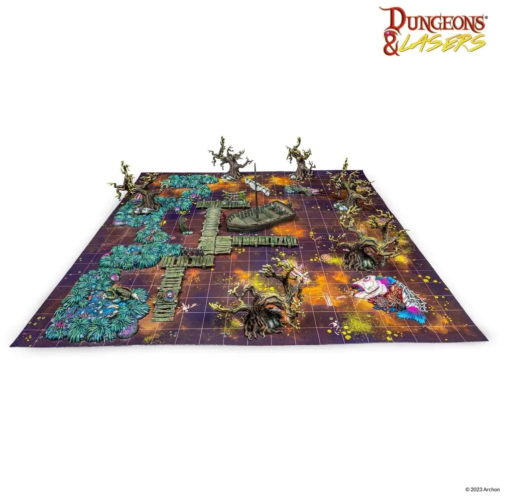 Dungeons & Lasers: Swamps of Doom - Geländeset