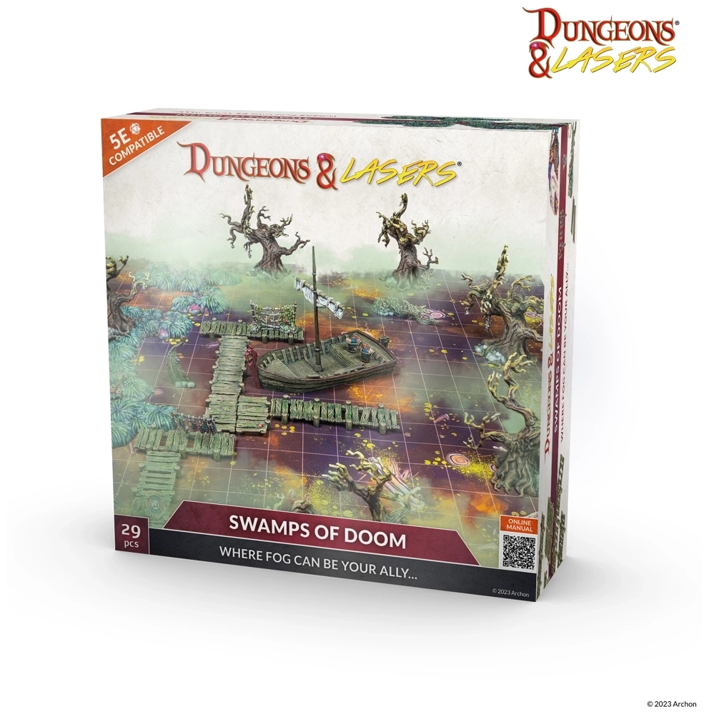 Dungeons & Lasers: Swamps of Doom - Geländeset