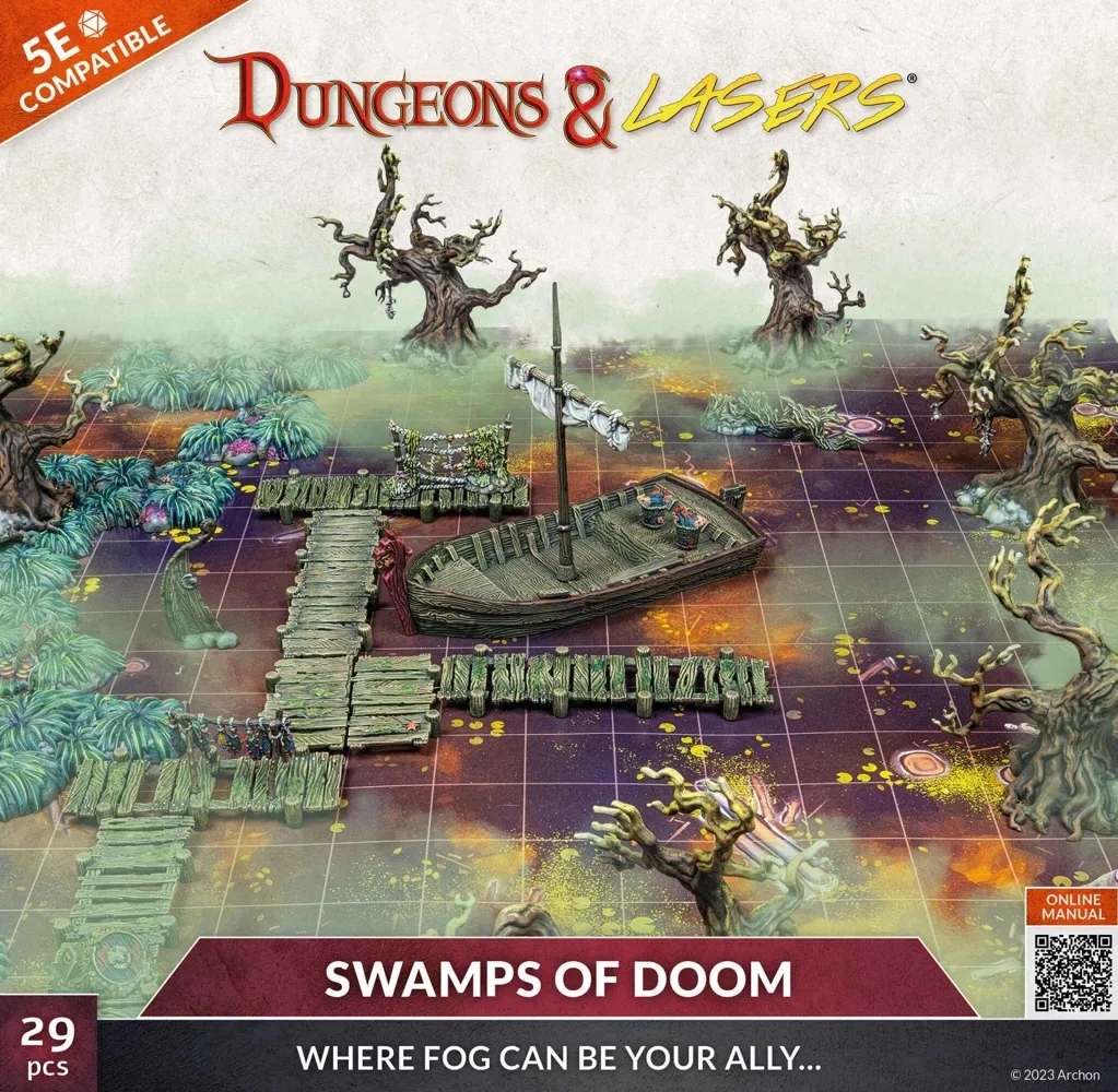 Dungeons & Lasers: Swamps of Doom - Geländeset
