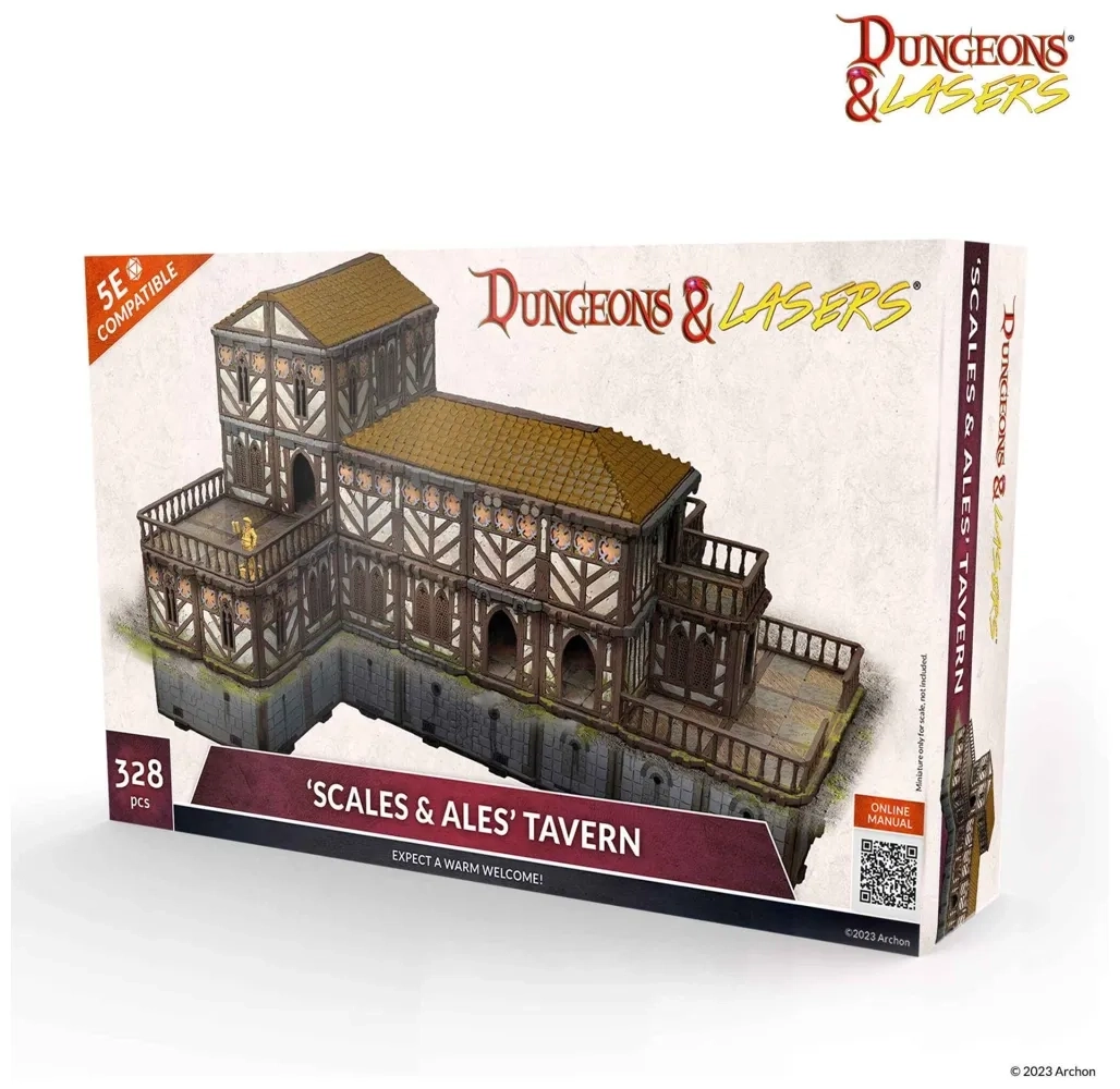 Dungeons & Lasers: Scales & Ales Tavern - Geländebausatz