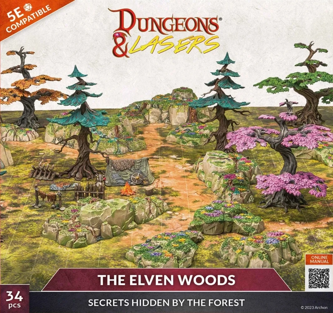 Dungeons & Lasers: The Elven Woods - Geländeset