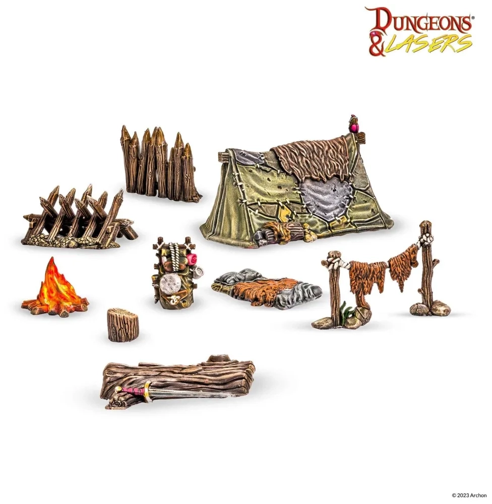 Dungeons & Lasers: The Elven Woods - Geländeset