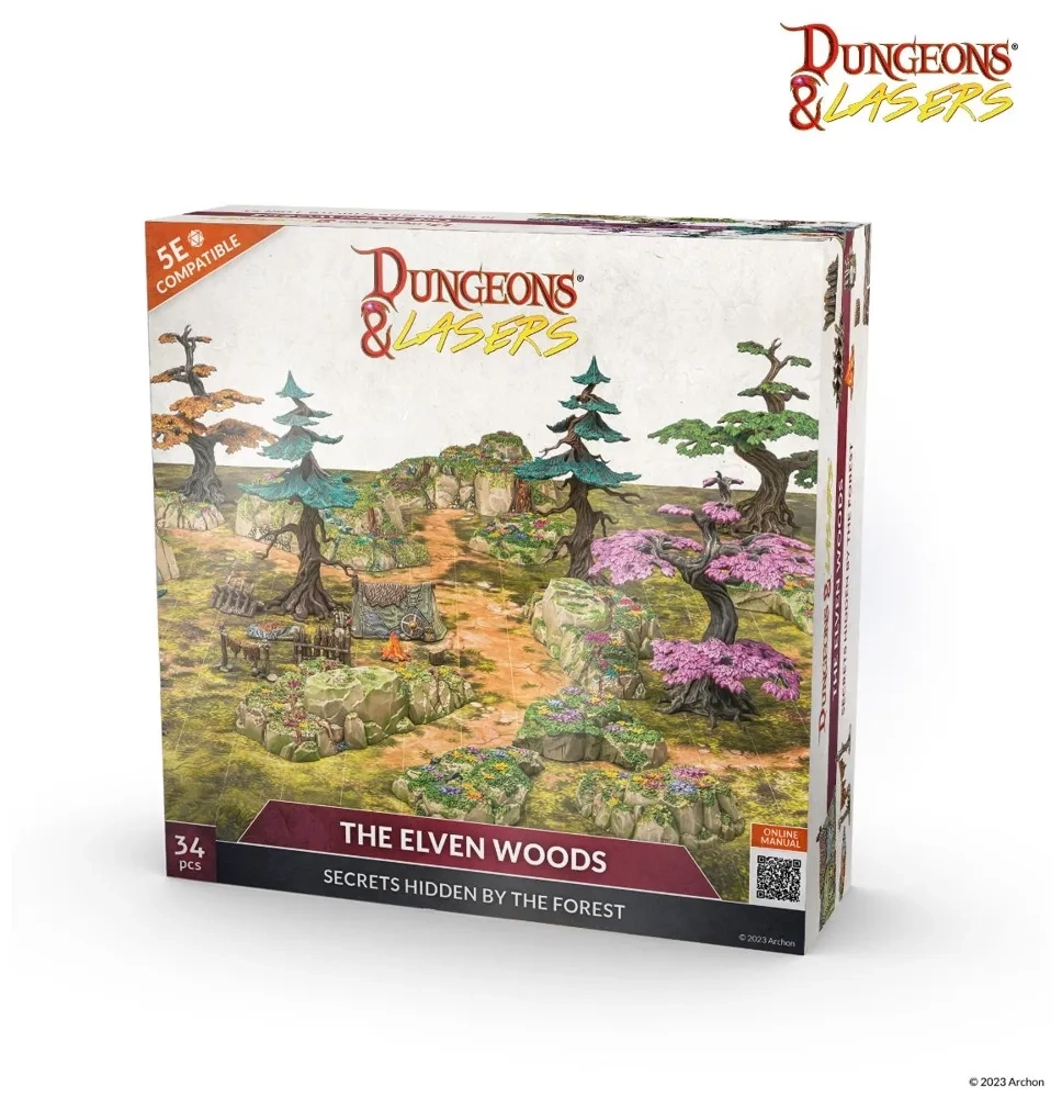 Dungeons & Lasers: The Elven Woods - Geländeset
