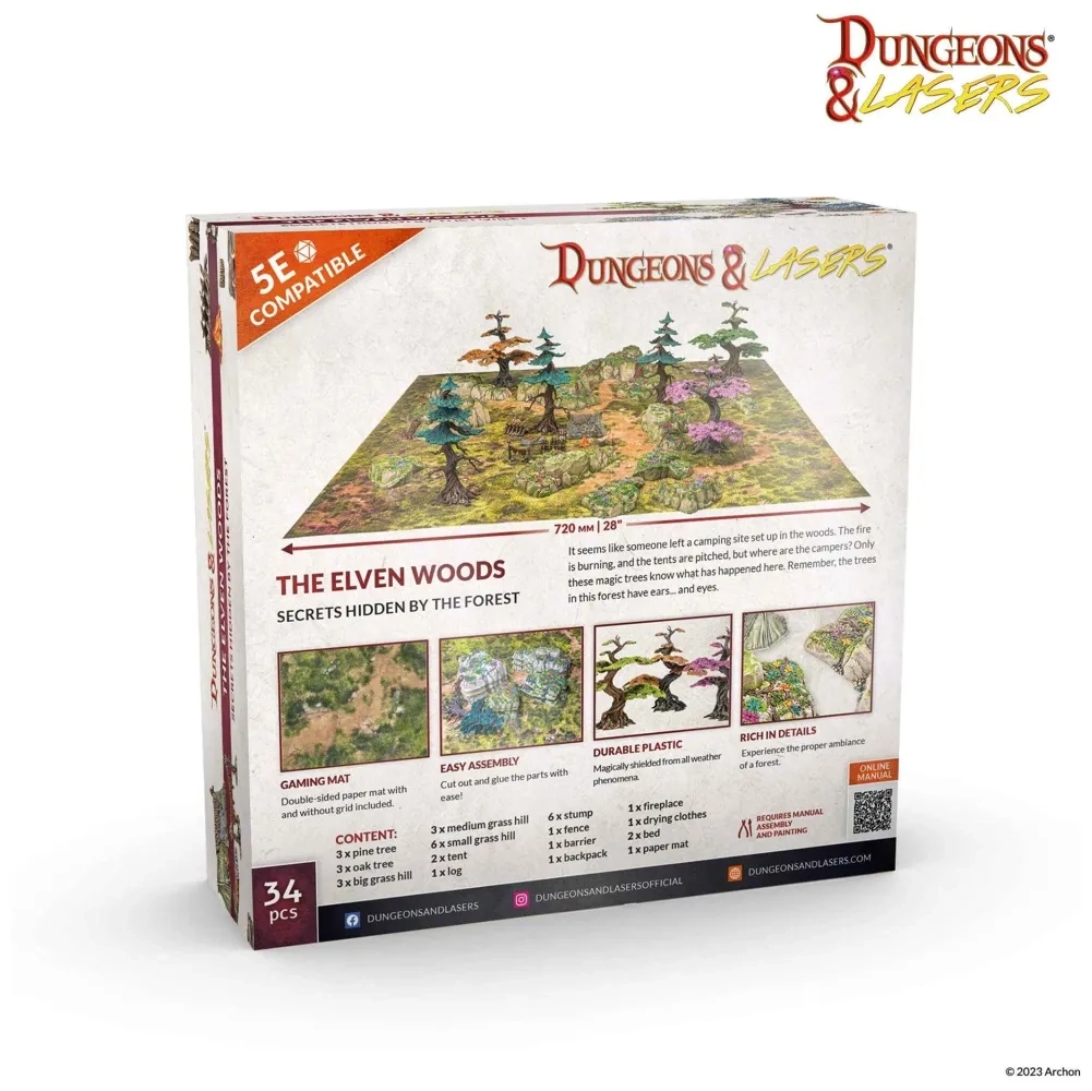 Dungeons & Lasers: The Elven Woods - Geländeset