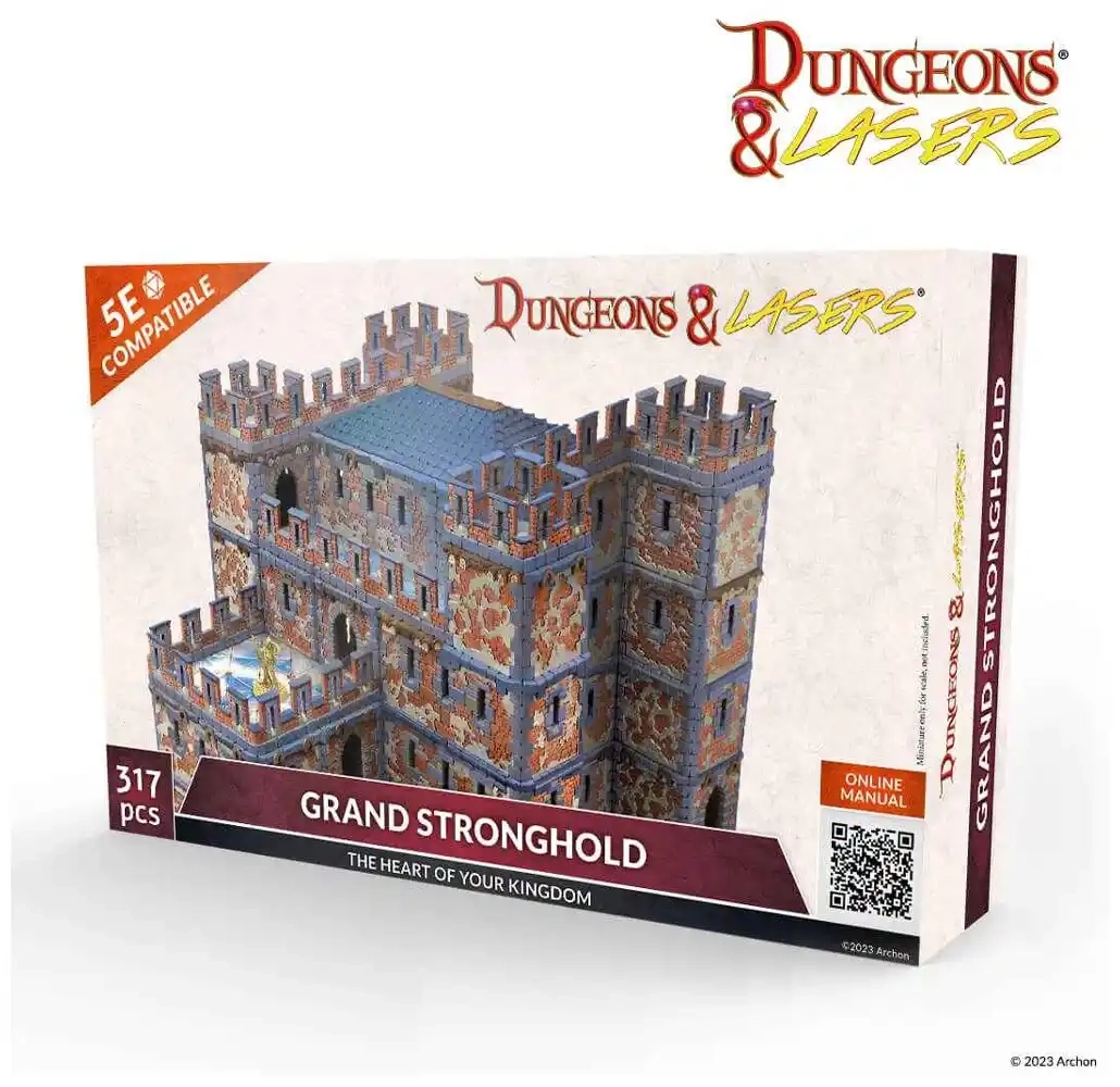 Dungeons & Lasers: Grand Stronghold - Geländebausatz
