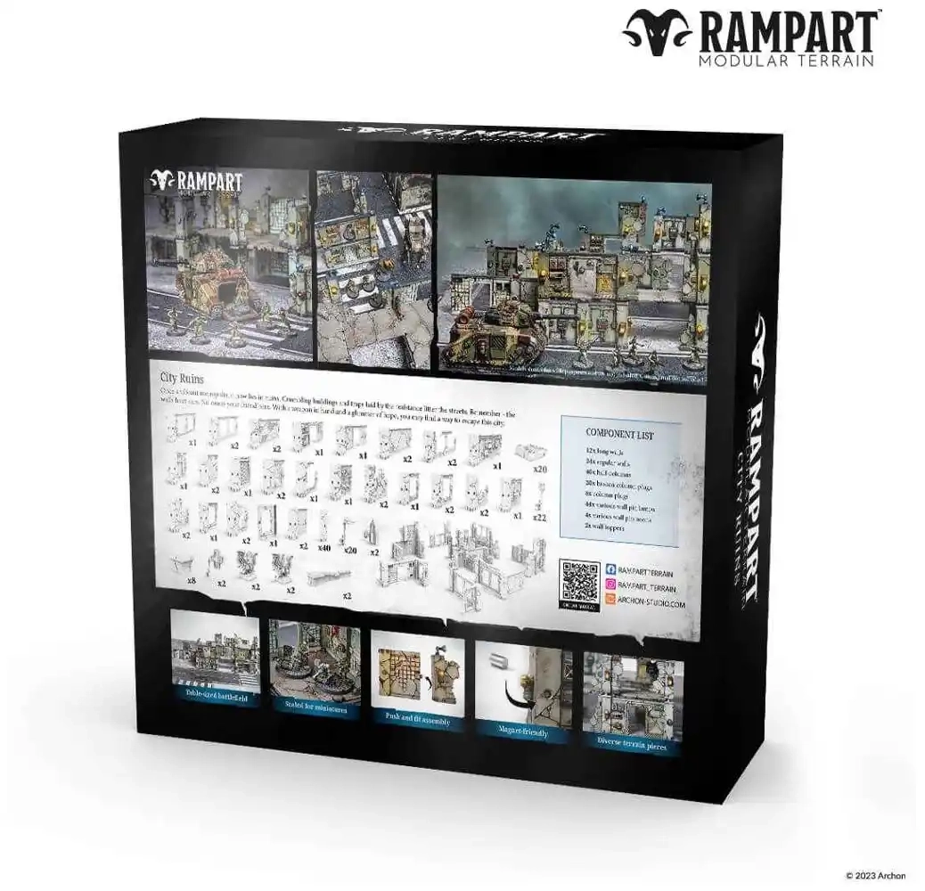 Rampart: City Ruins - Geländeset