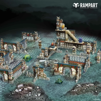 Rampart: Kazumi Temple - Geländeset