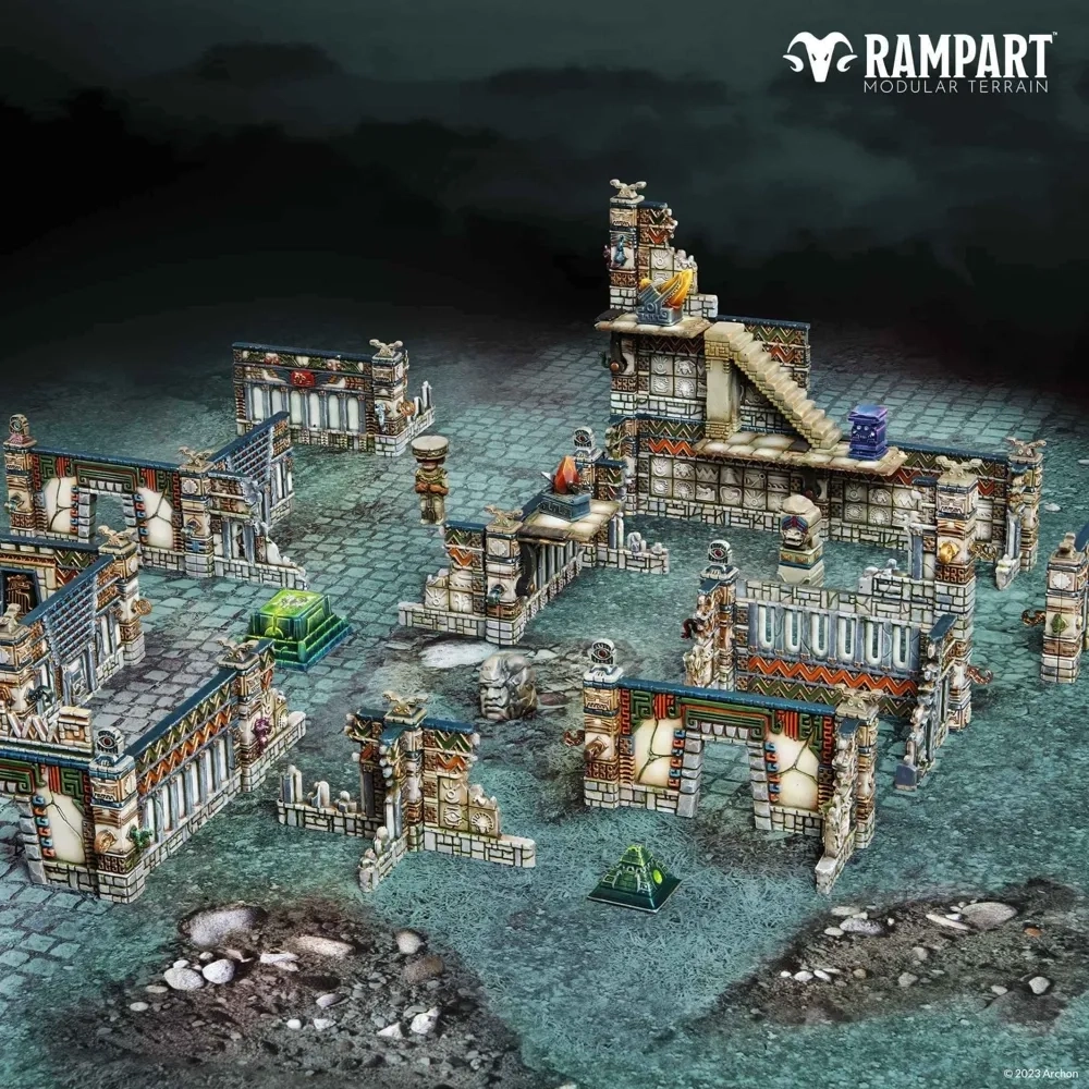 Rampart: Kazumi Temple - Geländeset