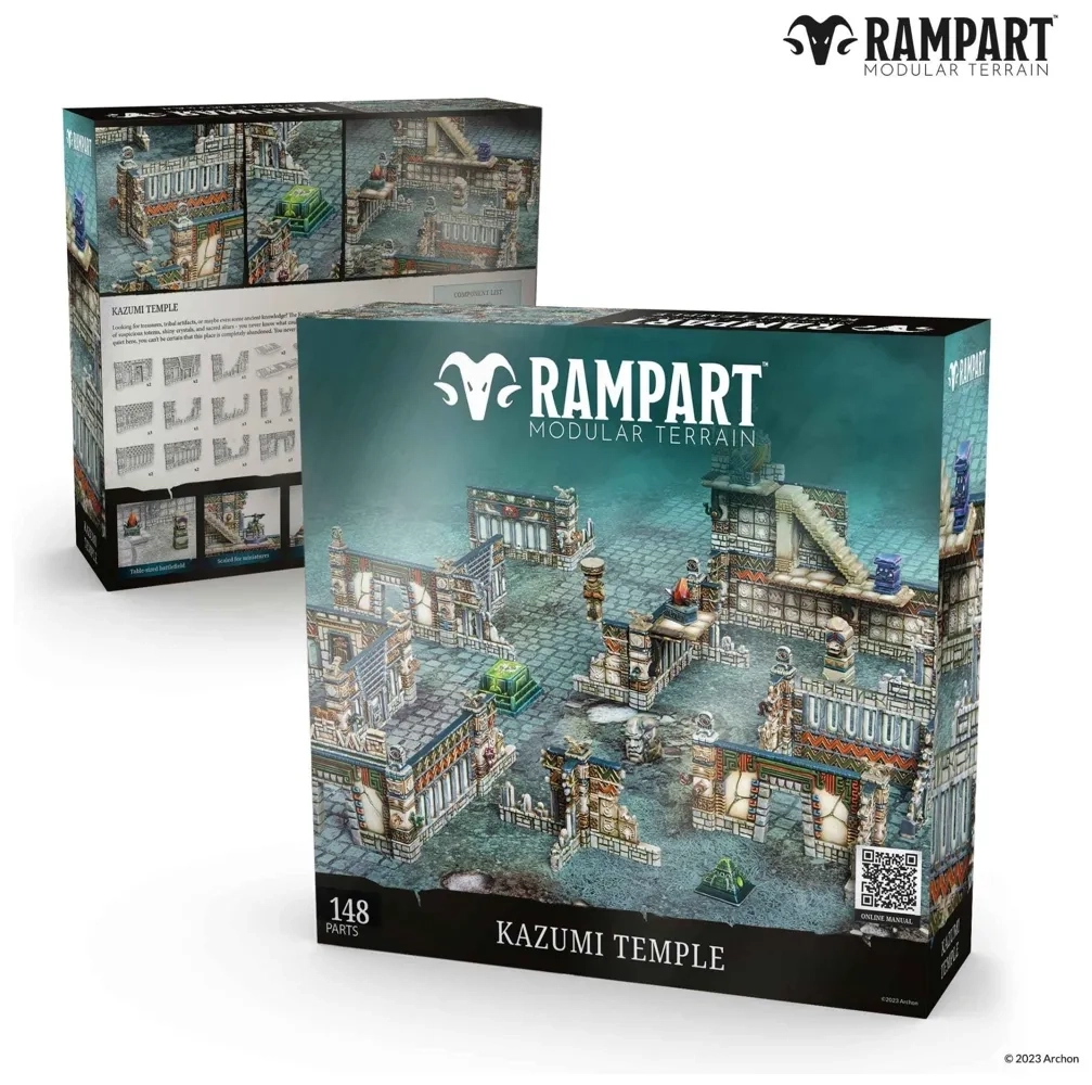 Rampart: Kazumi Temple - Geländeset