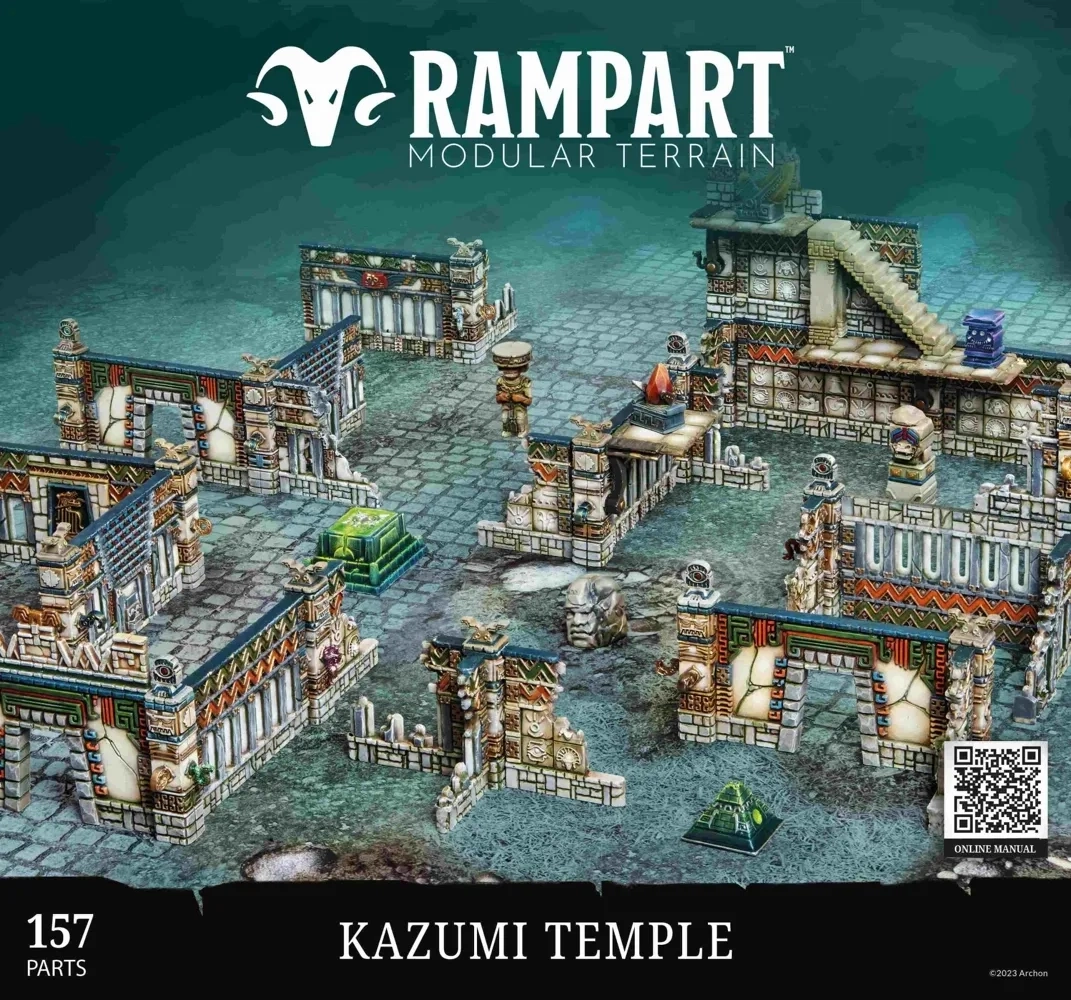 Rampart: Kazumi Temple - Geländeset