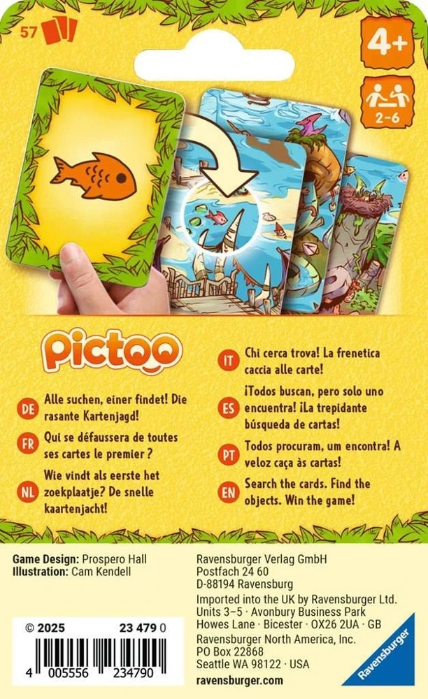 Pictoo Dino-Welt - DE/EN/FR/IT