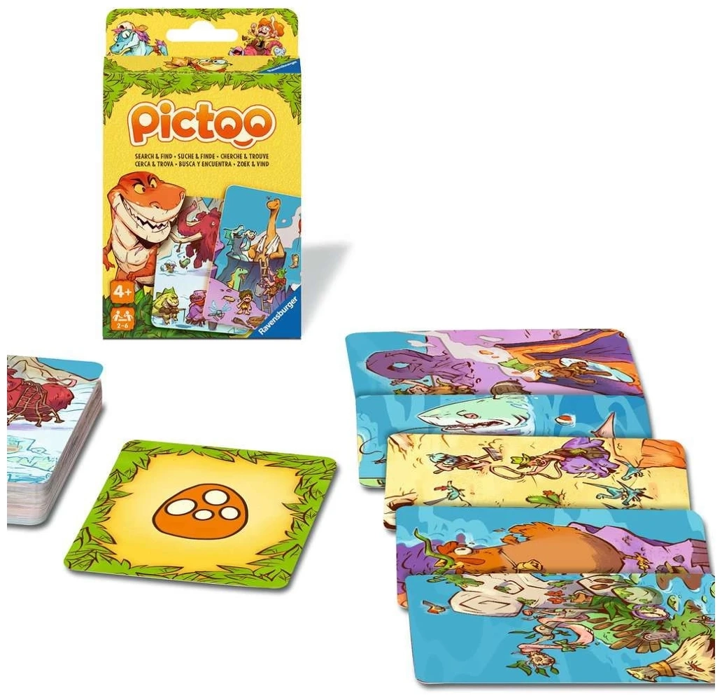 Pictoo Dino-Welt - DE/EN/FR/IT